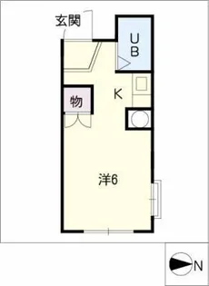 ラプチットファミーユ【2階】の間取り