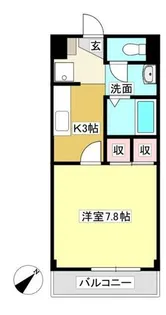 メゾン アドニス【2階】の間取り