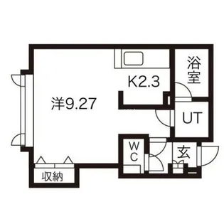 北海道札幌市手稲区前田九条11丁目【アパート】の間取り