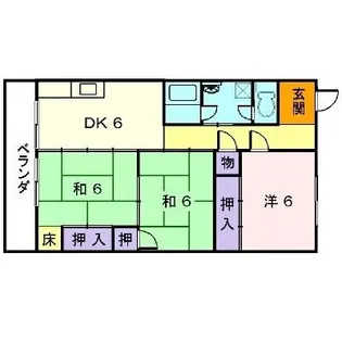 田中マンション【301号室】の間取り