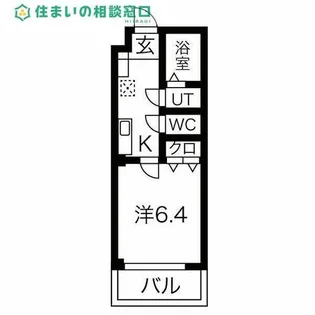 愛知県岡崎市大門2丁目【マンション】の間取り