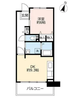 URアミティ中宮北町【0070504号室】の間取り