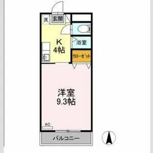 ネオ・カーサMAKI【2階】の間取り