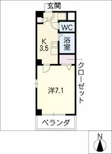 エトアール平針II【2階】の間取り