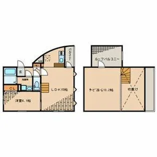 MILES TONES【3階】の間取り