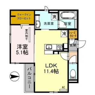 メゾン・ド・プルミエール【3階】の間取り