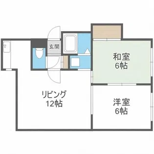 ルミエール南沢【2階】の間取り