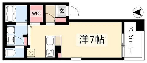 一刻館【201号室】の間取り
