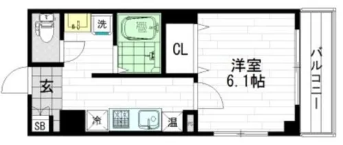 みおつくし杭全【3階】の間取り