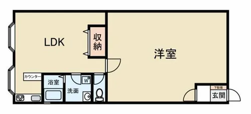 アスク56【201号室】の間取り