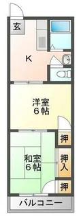トップイット門真【4階】の間取り