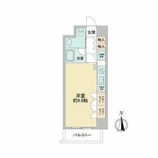 S-FORT桜山【0401号室】の間取り