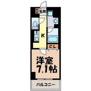 セイワパレス丸の内駅前【5階】の間取り