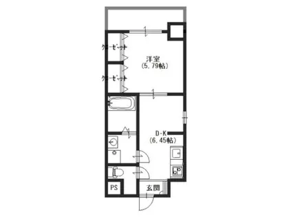 グランシャイニー【7階】の間取り