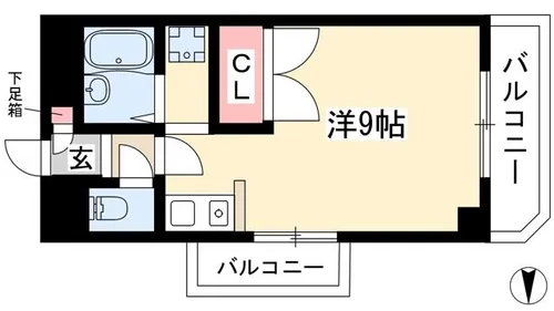 サクセス川原【2階】の間取り