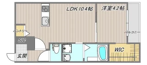 NETーK三木【1階】の間取り