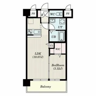 モードワン鴨田【2階】の間取り