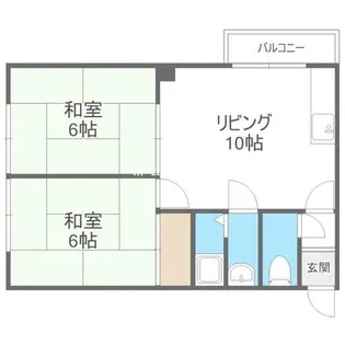 北海道札幌市手稲区前田九条11丁目【アパート】の間取り