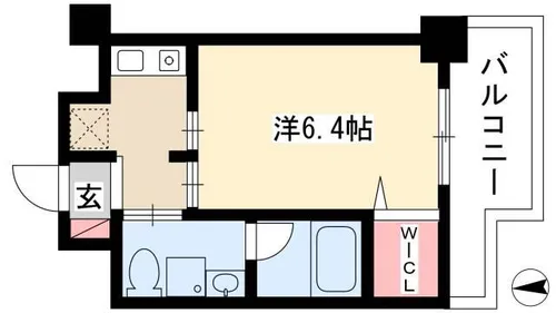 エスト日比野【603号室】の間取り