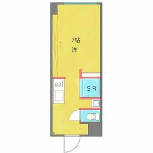 SLR吹上【702号室】の間取り