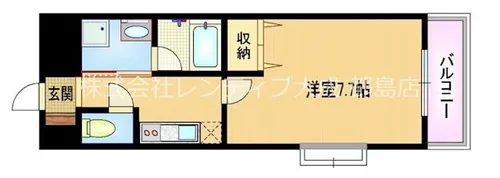 プリマ・ヴィリーレ【3階】の間取り