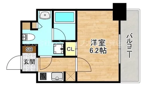 大阪府大阪市東成区大今里南2丁目【マンション】の間取り
