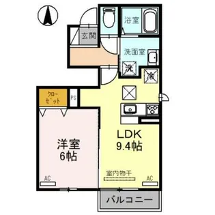 La Soie【1階】の間取り