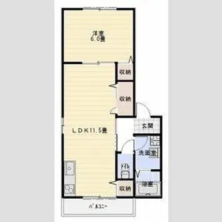 LOGEMENT【1階】の間取り
