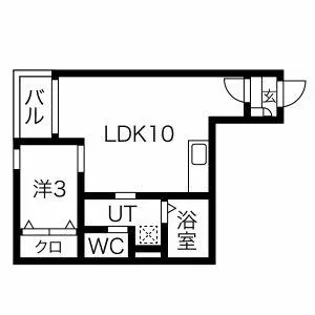 Warren sukemitsuⅠ【3階】の間取り