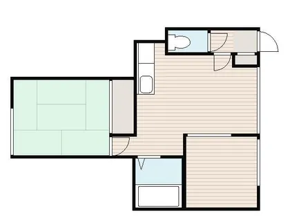 カサデュークヨコヤマ1【2階】の間取り