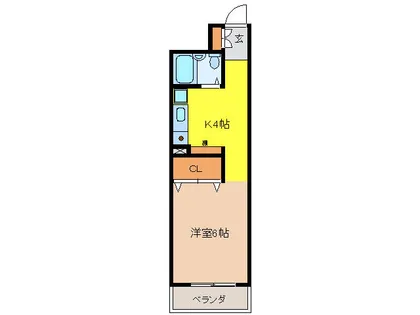 ホームレジデンスA【3階】の間取り