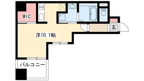 エルスタンザ栄南【10階】の間取り