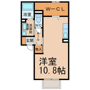 サニーハウス東 A・B・C【2階】の間取り