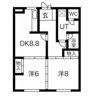 パークプラザ松島【702号室】の間取り