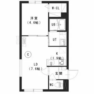 necofilo元町(ネコフィーロ元町)【301号室】の間取り