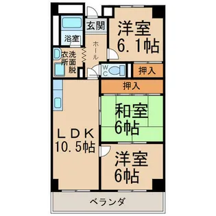 プルミエール【5階】の間取り