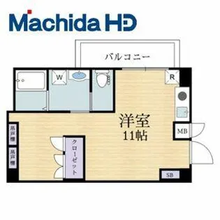 エヌエムトラントヌフセンター【102M号室】の間取り