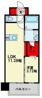 LEGEND TAKAMI【5階】の間取り