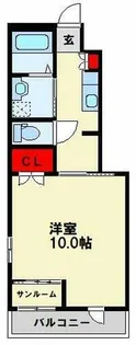 コーポRela【1階】の間取り