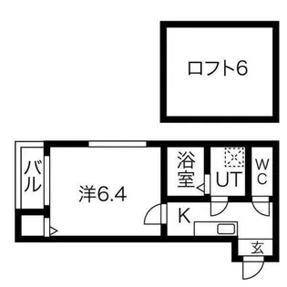 グリーンリーフ豊田本町【2階】の間取り