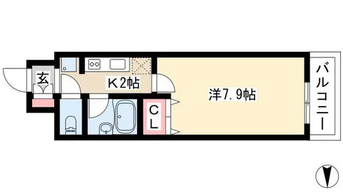 La Douceur山王【4階】の間取り