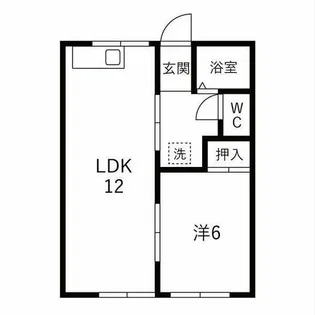 栄・サーンハイツ【101号室】の間取り