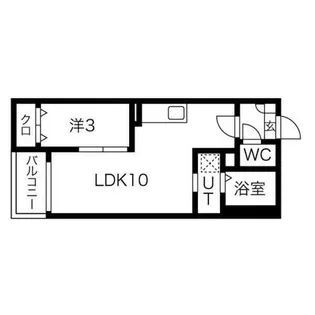 Jack miyoshiⅠ【2階】の間取り