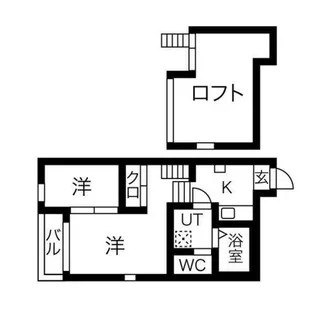 レガート野並【2階】の間取り