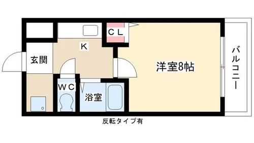 コア・パレス【401号室】の間取り