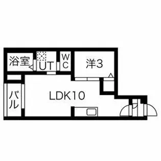 Warren juichiyaⅡ【1階】の間取り