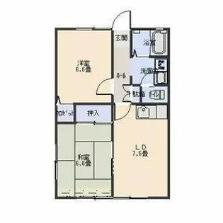 ウィーグルⅠ【2階】の間取り