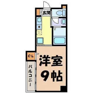 アビタシオン鶴舞【4階】の間取り