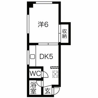 三宝ビル【D-1号室】の間取り