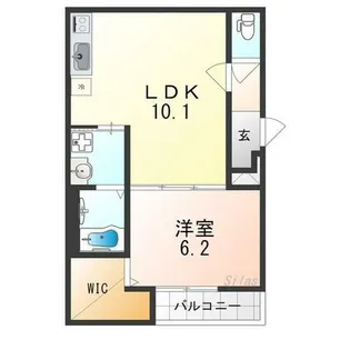 フジパレス シエスタ【2階】の間取り
